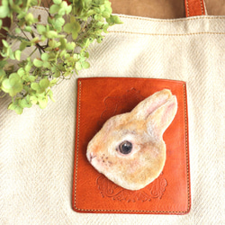 Pocket Animal  バッチ　ウサギさん 2枚目の画像