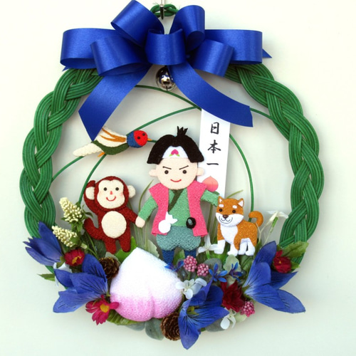 どんぐりアート♡春のリース&端午の節句オブジェ♡ どんぐりアート 端午の節句