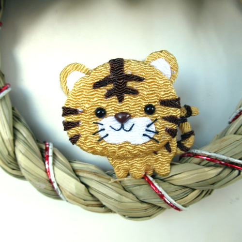 寅（とら）のお正月リース飾り 小22-2 リース kisetukazari2 通販