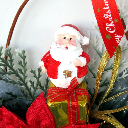 クリスマスリース飾り 小21-1 リース kisetukazari2 通販