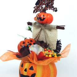 ハロウィンかぼちゃ器飾り　大19-3 5枚目の画像