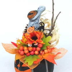 ハロウィンかぼちゃ器飾り　小19-1 5枚目の画像