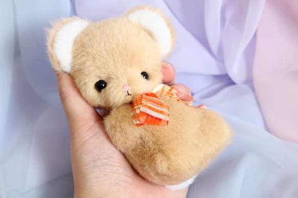 あかちゃんぬいぐるみ・茶クマちゃん 3枚目の画像