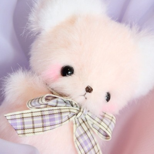 ルミミちゃん（大）ぬいぐるみピンクくま その他人形 ユヅチヨ