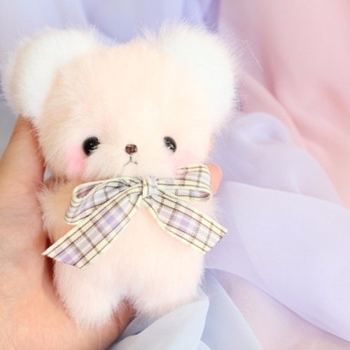 ルミミちゃん（大）ぬいぐるみピンクくま その他人形 ユヅチヨ