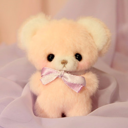 ♡らび♡新品♡ピンクハウス♡クマさんブローチ♡茶色 白チェリーリップスptくまぬいぐるみ(大) - ピンクハウス通販