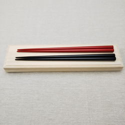 【夫婦箸】桜螺鈿箸・本漆塗り 4枚目の画像