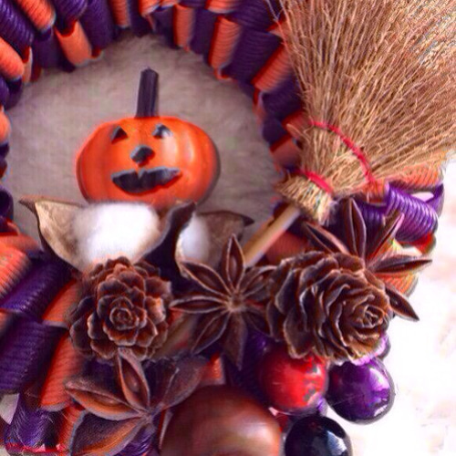 SALE！Happy Halloweenリース＊