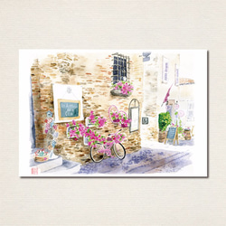 水彩画ポストカード10枚セット〈イタリアの風景3〉 ポストカード Le