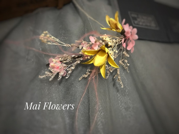 Mai Flowers 新娘髮飾 手作飾品 外拍髮飾 髮排 第1張的照片