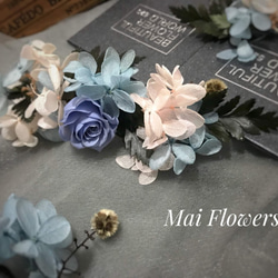 Mai Flowers 手作飾品 新娘飾品 外拍髮飾 髮叉 拍照飾品 第1張的照片