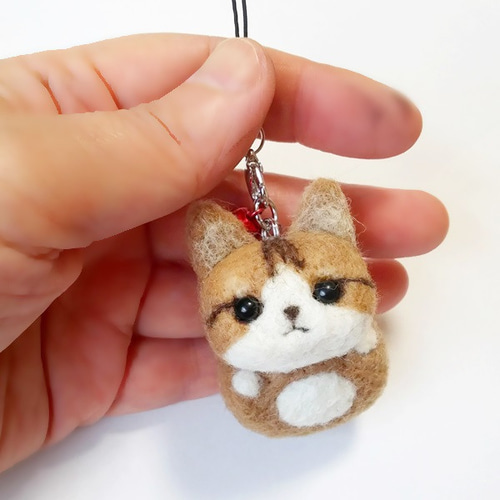 猫ちゃん イヤホンジャック ストラップ