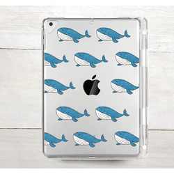 クジラ　iPadケース　ソフトケース 2枚目の画像