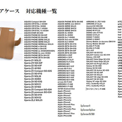 カエル  手帳型スマホケース  iPhone8 全機種対応 5枚目の画像