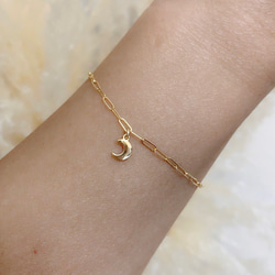 14kgf Moon bracelet 2枚目の画像