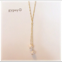 two pearl☆necklace 3枚目の画像