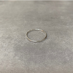 Silver thin ring 4枚目の画像