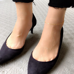 14kgf◇Figaro chain＊Anklet 2枚目の画像