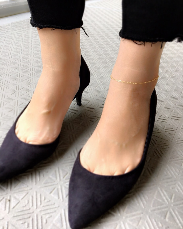 14kgf◇Figaro chain＊Anklet 2枚目の画像