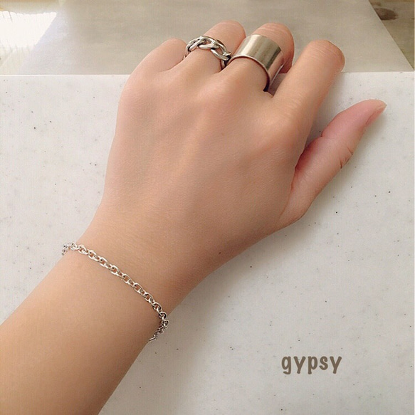 silver925 Chain bracelet 1枚目の画像