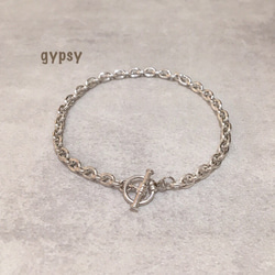 silver925 Chain bracelet 2枚目の画像
