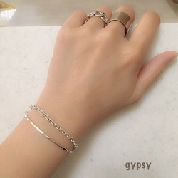 silver925 Chain bracelet 4枚目の画像