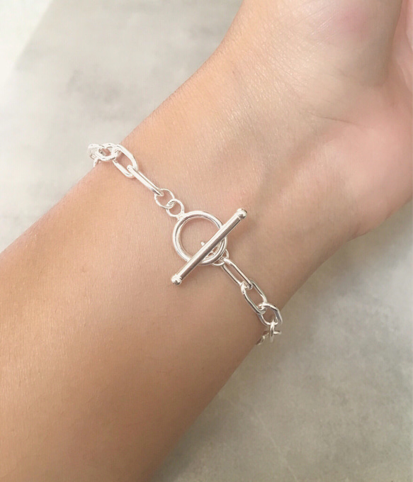 silver925 Chain bracelet 5.3 3枚目の画像