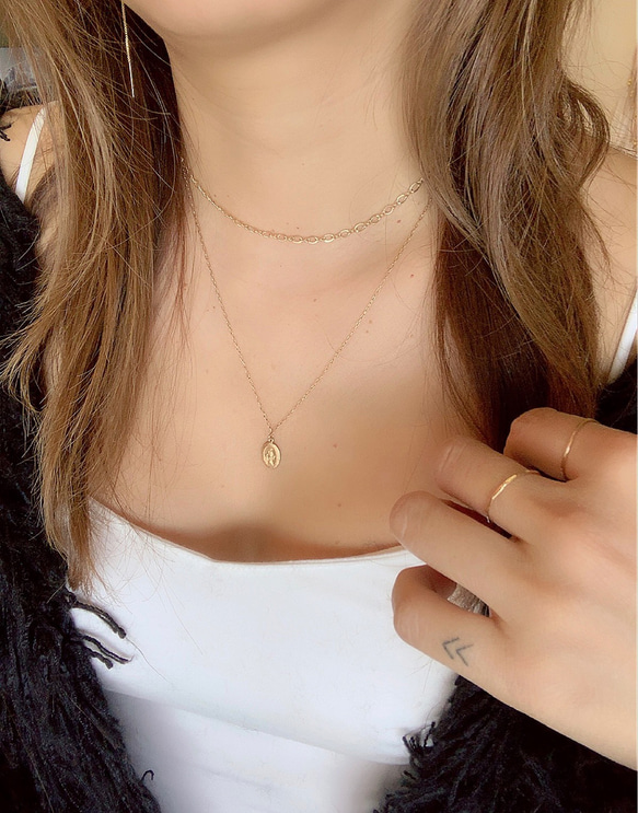 14kgf Choker necklace 4枚目の画像