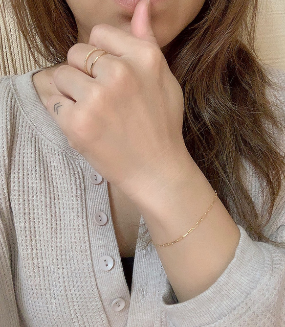 14kgf Dainty bracelet 3枚目の画像