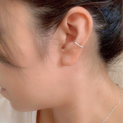 Silver Ear Cuff 3枚目の画像