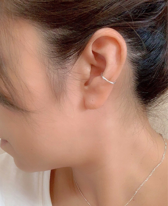 Silver Ear Cuff 3枚目の画像