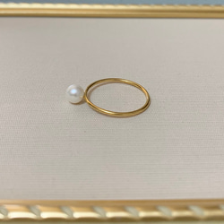 14kgf Pearl ring 5枚目の画像