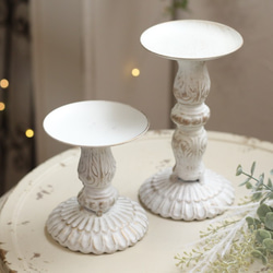 フランスの古い燭台 キャンドルホルダー 蝋燭立て アンティーク