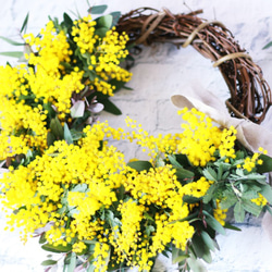 ミモザ リース のおすすめ人気通販｜Creema(クリーマ) 国内最大の