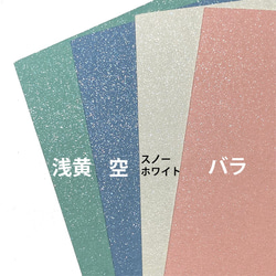 活版印刷&箔押しのポチ袋　ねこ・蝶・桜・雪の結晶・銀河鉄道の4デザインセット　ミランダ 7枚目の画像