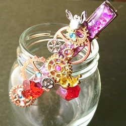 不思議の国のアリスヘアクリップ【受注制作】 2枚目の画像