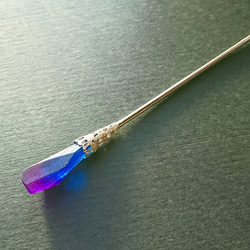 銀河鉱物のかんざし【受注制作】 2枚目の画像