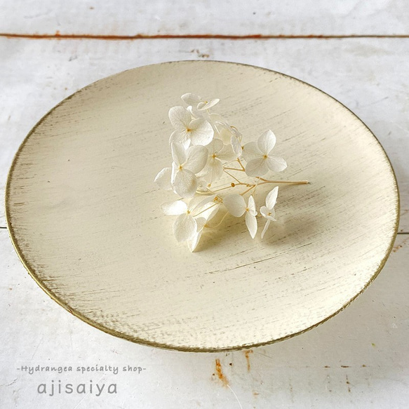 アナベル　オフホワイト　プリザーブドフラワー　 ＜ アジサイ 紫陽花 ＞ 6枚目の画像