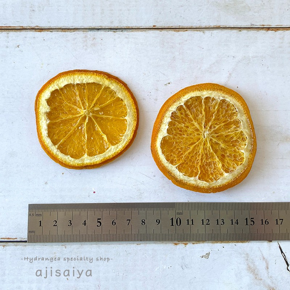 巨大なオレンジスライス　【香りのアイテム】 2枚目の画像