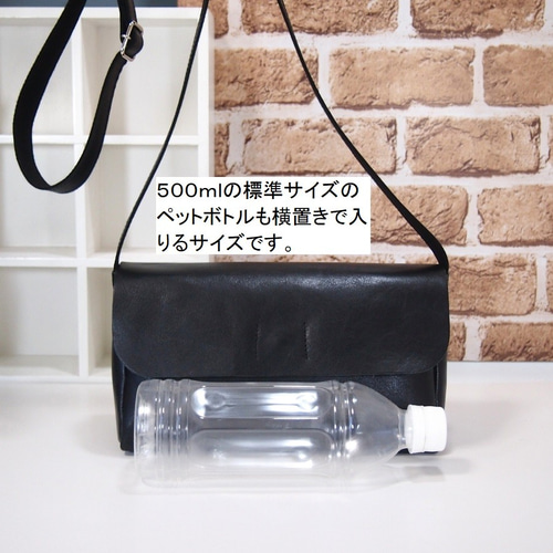 ショルダーバック　レザークラフト　ハンドメイド　ヌメ革　キャメル ☆ハンドメイド ☆日本製☆本革☆ヌメ革・ 経年変化☆カブセ