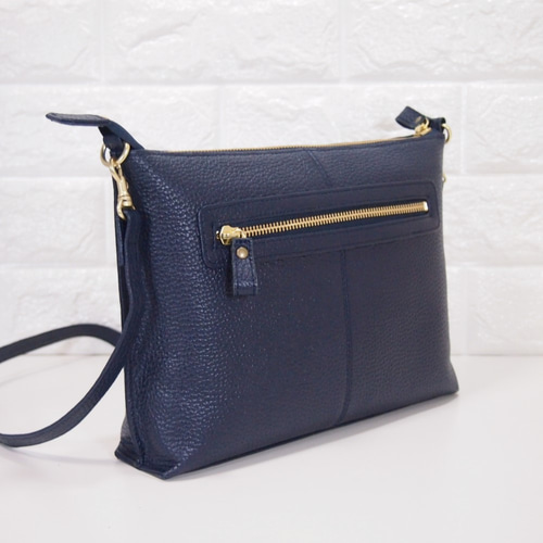 ☆ハンドメイド☆日本製☆本革☆タブレット☆斜め掛けショルダーバッグ