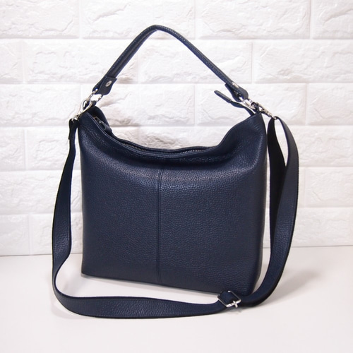 ☆ハンドメイド☆日本製☆ソフト・本革☆2WAYショルダー