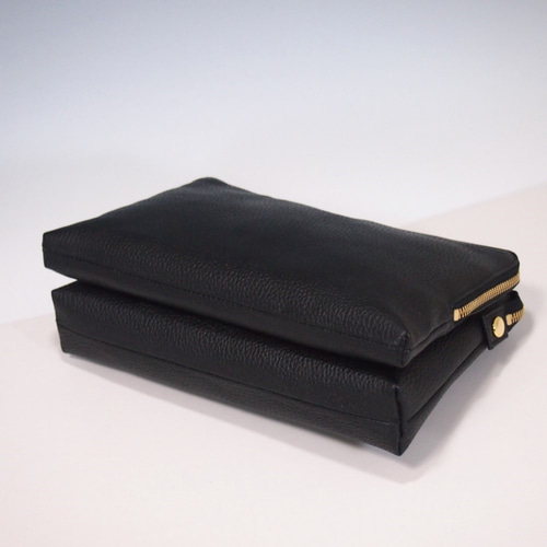 ☆ハンドメイド☆日本製☆本革☆お財布ポシェット☆L字