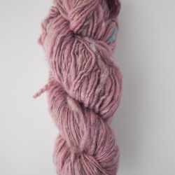 手紡ぎ毛糸 アートヤーン 11m 30g くるくる5 毛糸 あおぞら 通販