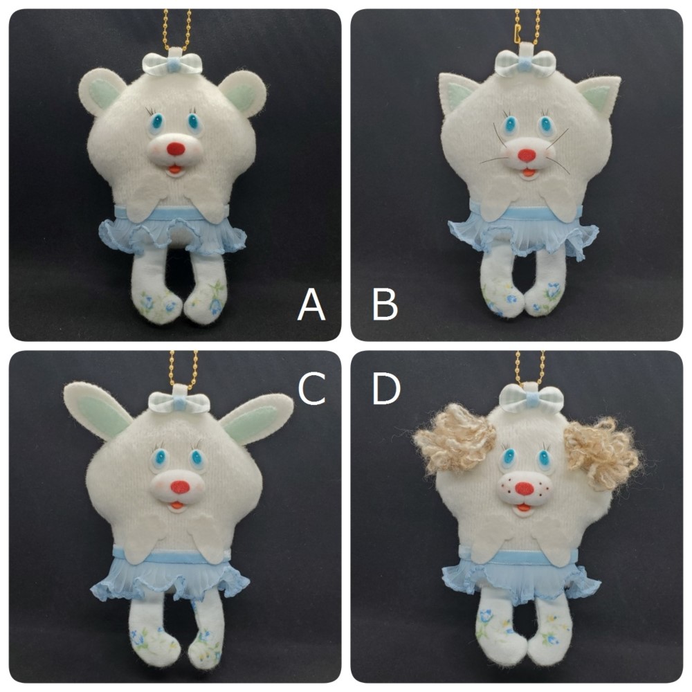 MOLY ぬいぐるみ キーホルダー 4点セット ハンドメイド