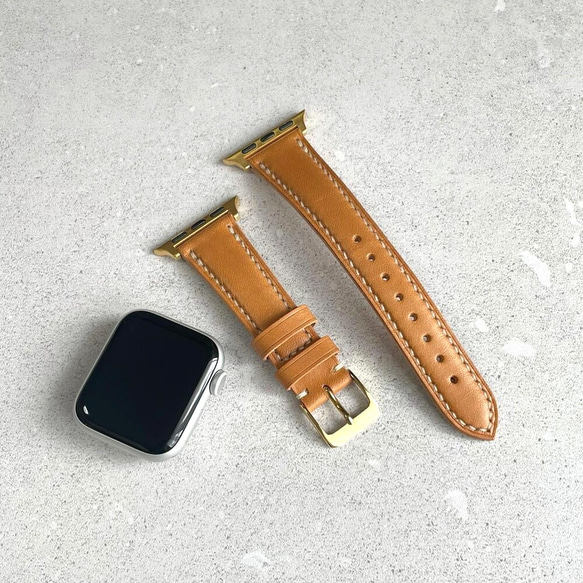 Apple watch  腕時計ベルト〈サイズ: 38、40、42、44mm対応〉アップルウォッチ 1枚目の画像