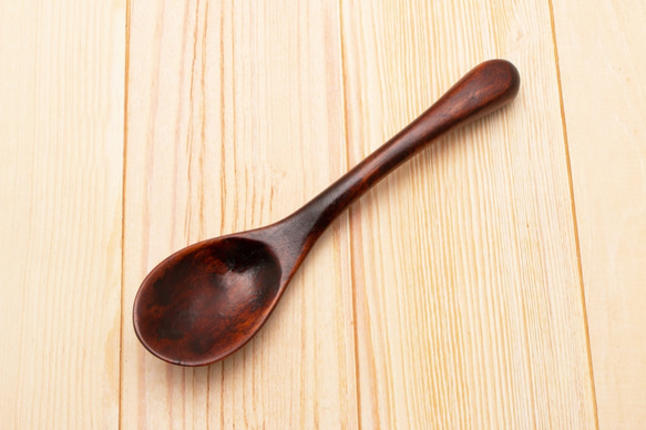 手削りれんげスプーン／Sサイズ 4枚目の画像