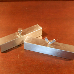 ステンレス ペーパーウェイト（文鎮) ぶんちん メモ帳 精密板金 FLEET