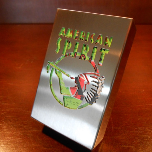 アメスピ デニム製カードケース 小銭入れ 14本タイプタバコケース