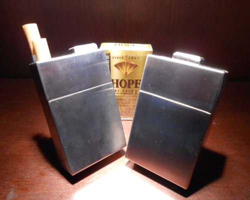 『希少』限定品　JT HOPE専用真鍮製タバコケース　2000年製 希少』限定品 JT HOPE専用真鍮製タバコケース 2000年製